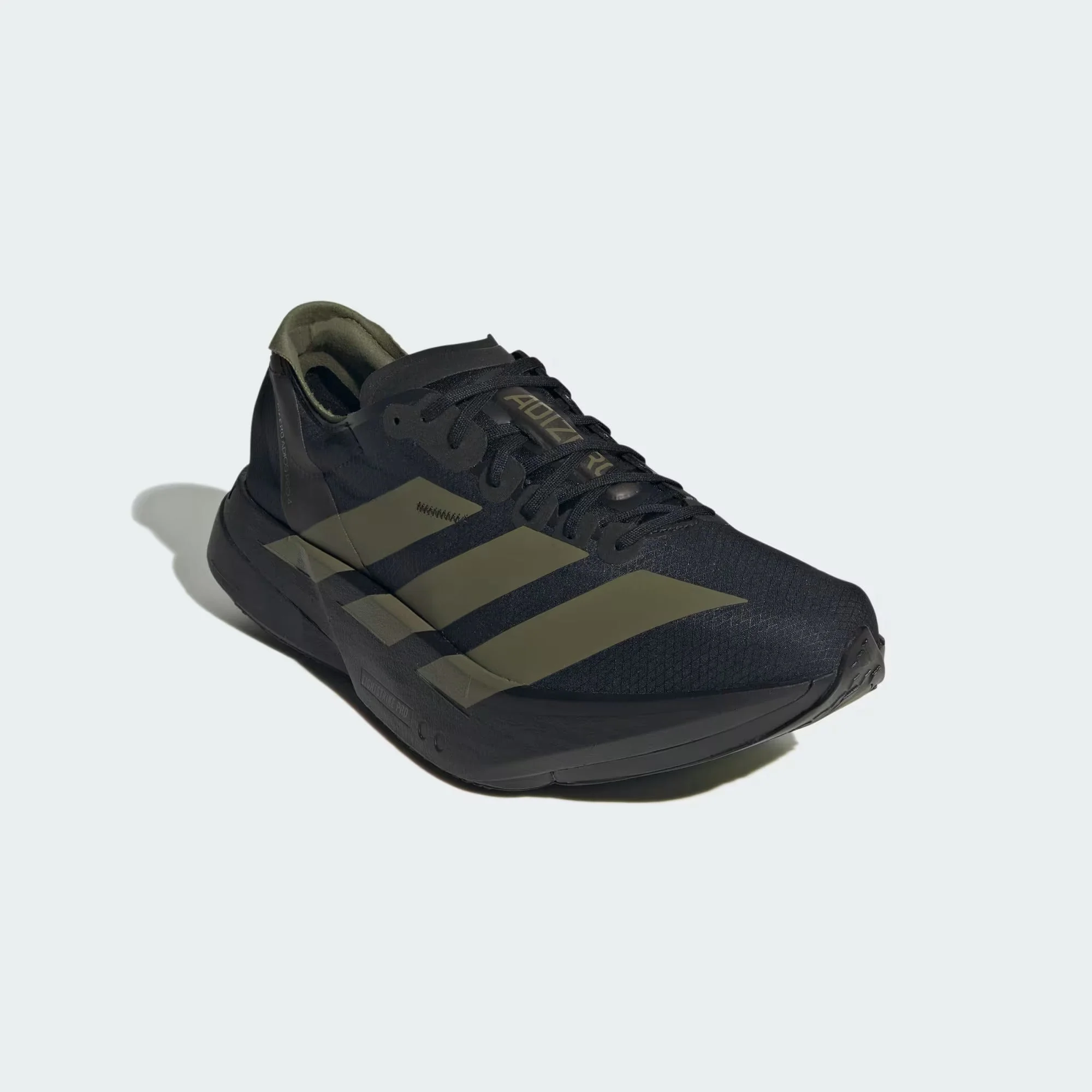 Adidas Men's Adizero Adios Pro 4 - Black / Focus Olive - Image 3