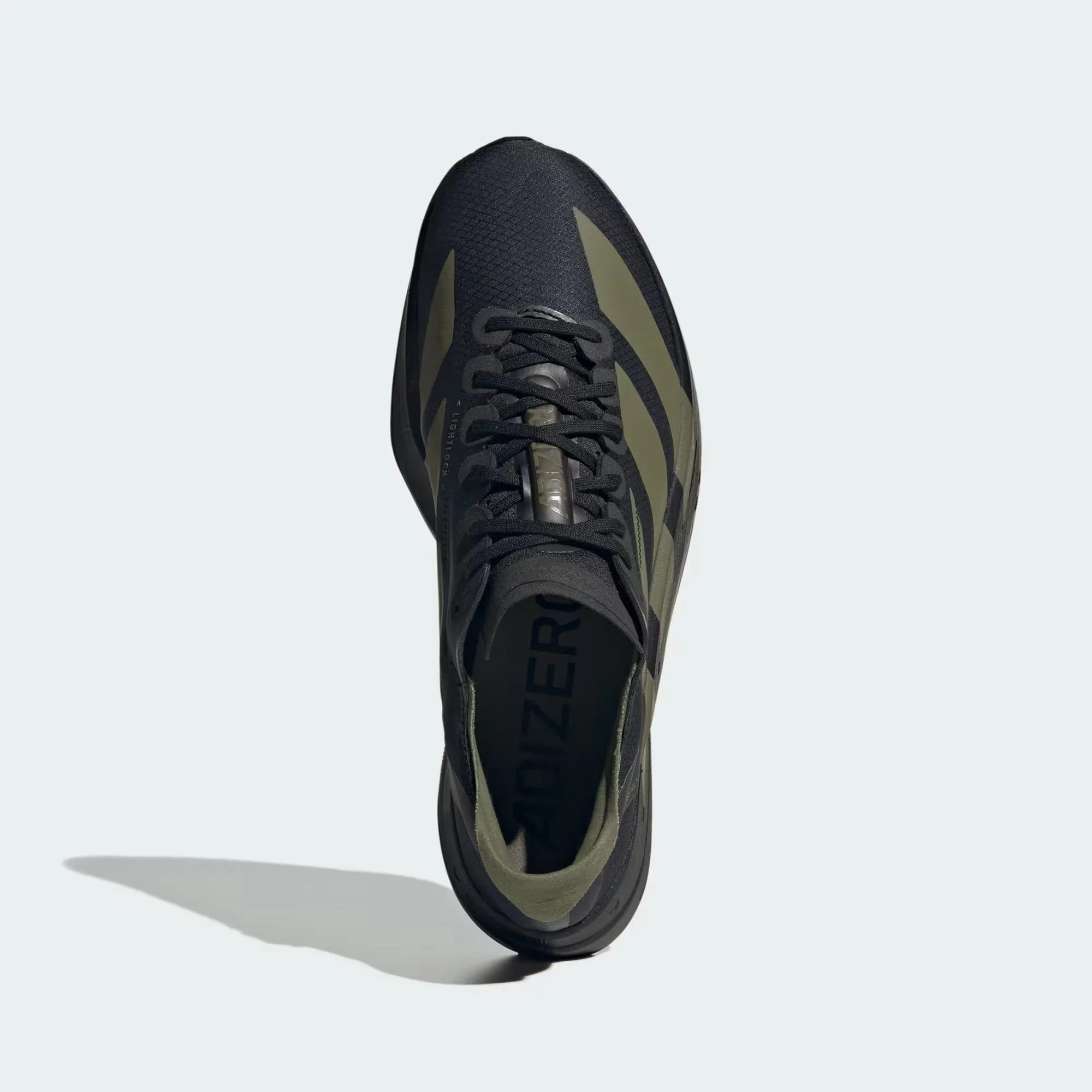 Adidas Men's Adizero Adios Pro 4 - Black / Focus Olive - Image 4