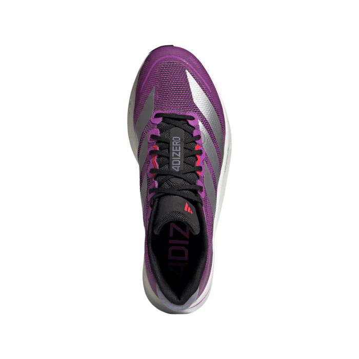 Adidas Men's Adizero Boston 13 – Purple Burst / Silver Met / Lucid Red - Image 3