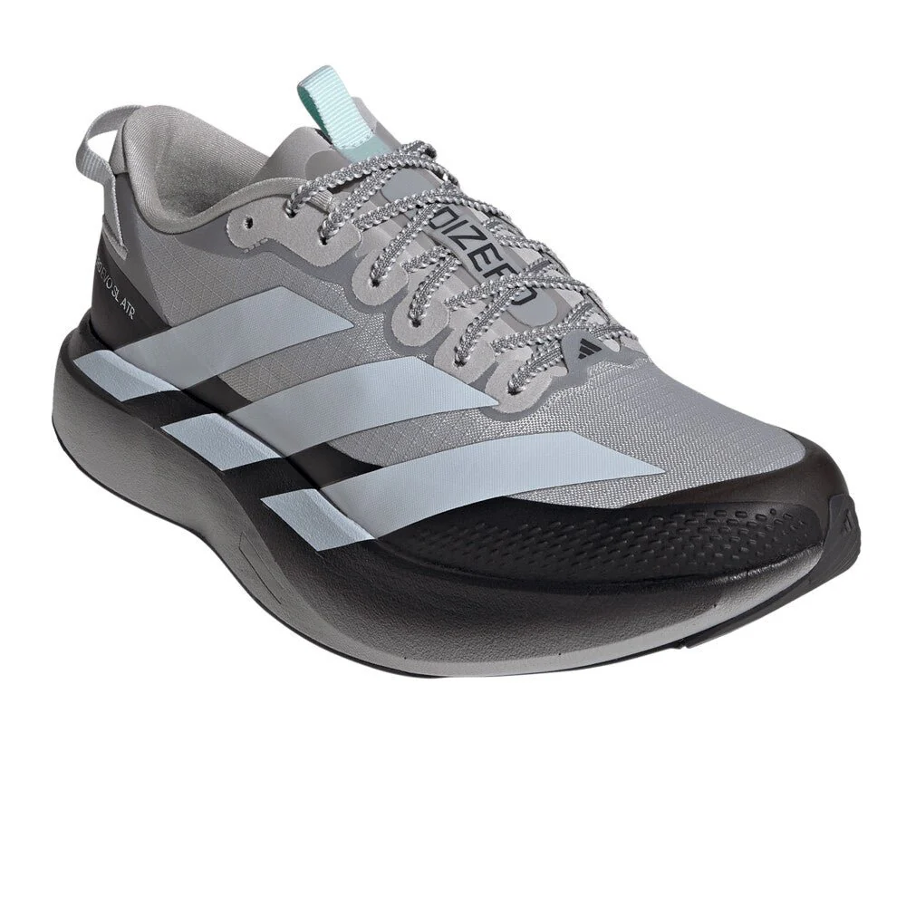 Adidas Men's Adizero Evo SL ATR - Grey Two / Halo Blue / Halo Mint - Image 5