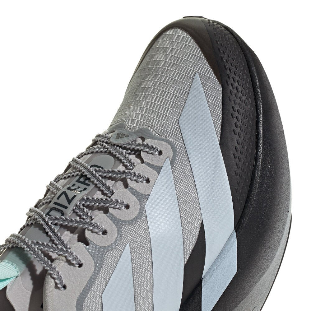 Adidas Men's Adizero Evo SL ATR - Grey Two / Halo Blue / Halo Mint - Image 7