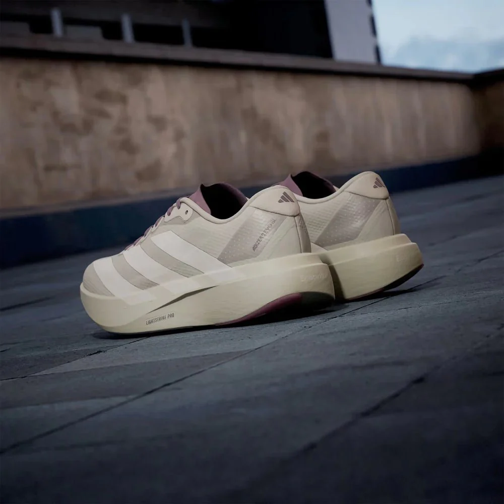 Adidas Men's Adizero Evo SL H.Koumori - Putty Grey / Alumina / Shadow Fig - Image 4
