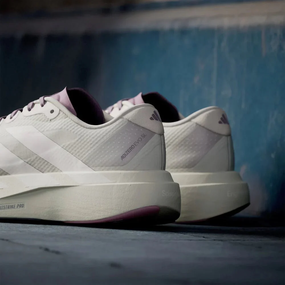 Adidas Men's Adizero Evo SL H.Koumori - Putty Grey / Alumina / Shadow Fig - Image 7