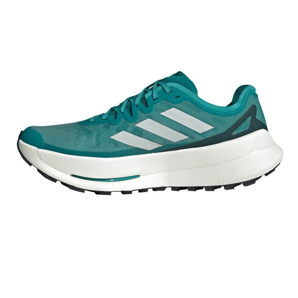 Adidas Men's Terrex Agravic Speed Ultra - Pure Teal / Grey One / Aurora Ivy - Image 3