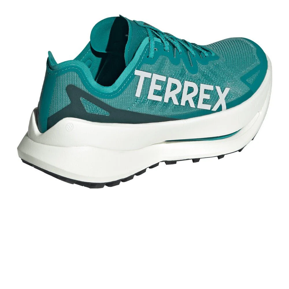Adidas Men's Terrex Agravic Speed Ultra - Pure Teal / Grey One / Aurora Ivy - Image 6
