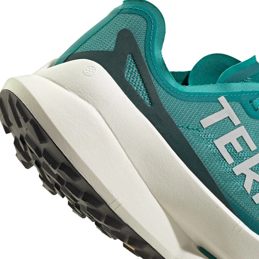 Adidas Men's Terrex Agravic Speed Ultra - Pure Teal / Grey One / Aurora Ivy - Image 7