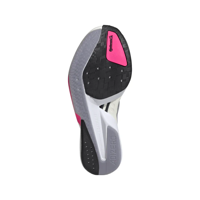 Adidas Women's Adizero Boston 13 - Powder Plum / Silver Metallic / Shock Pink - Image 4
