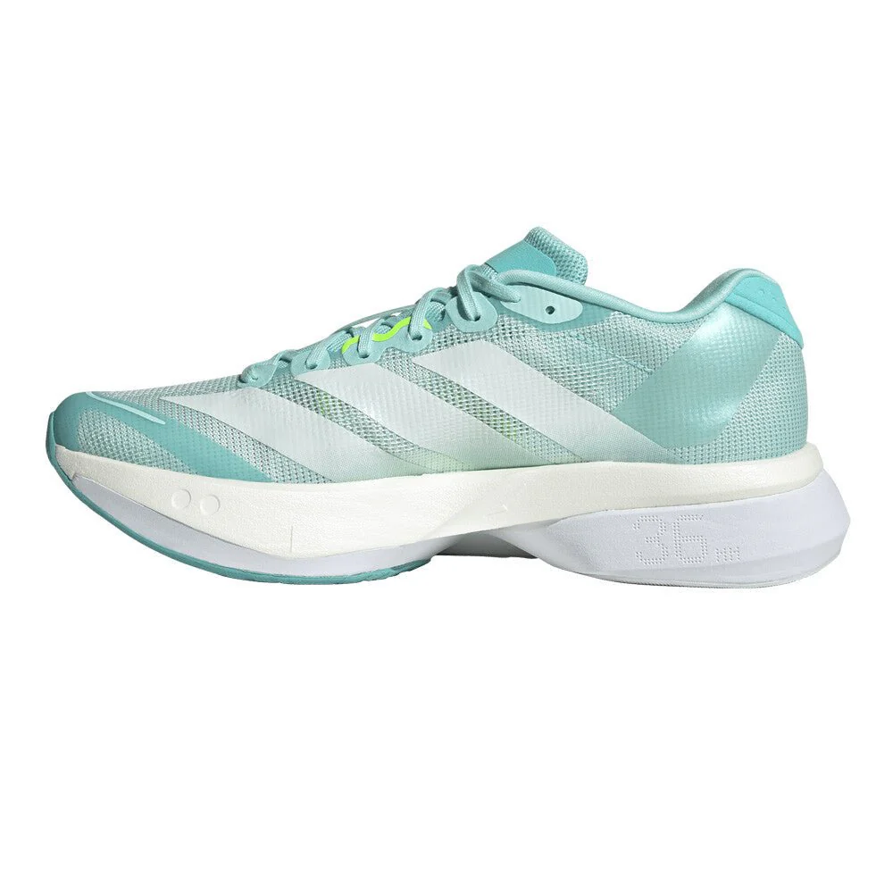 Adidas Women's Adizero Boston 13 - semi flash aqua / zero metalic / lucid lemon - Image 5