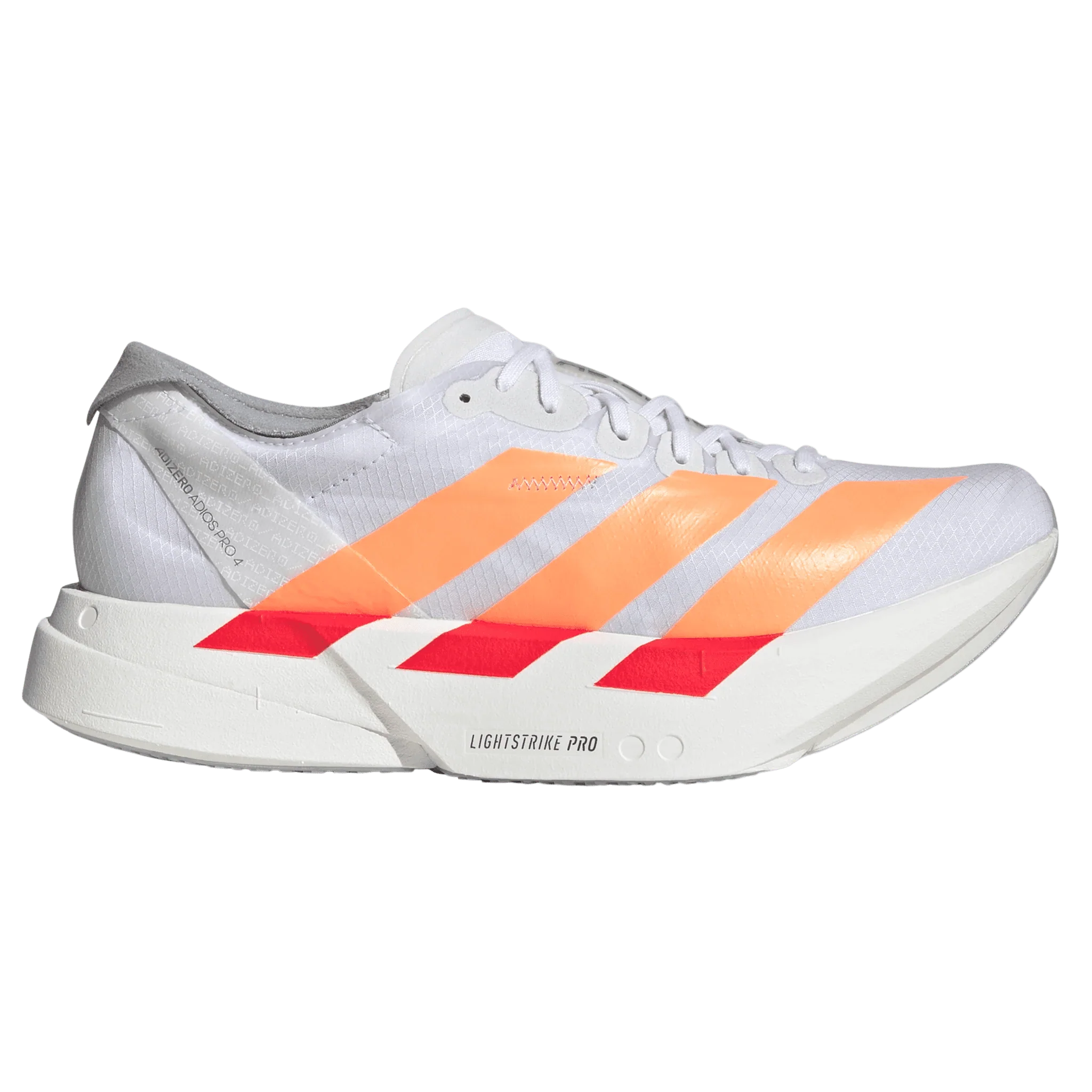 Adidas Women's Adizero Pro 4 -  Footwear White/Beam Orange/Lucid Red