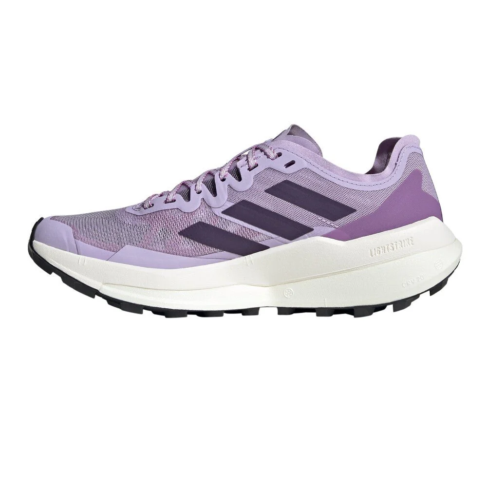 Adidas Women's Terrex Agravic Speed - Powder Plum / Aurora Plum / Lucid Red - Image 2