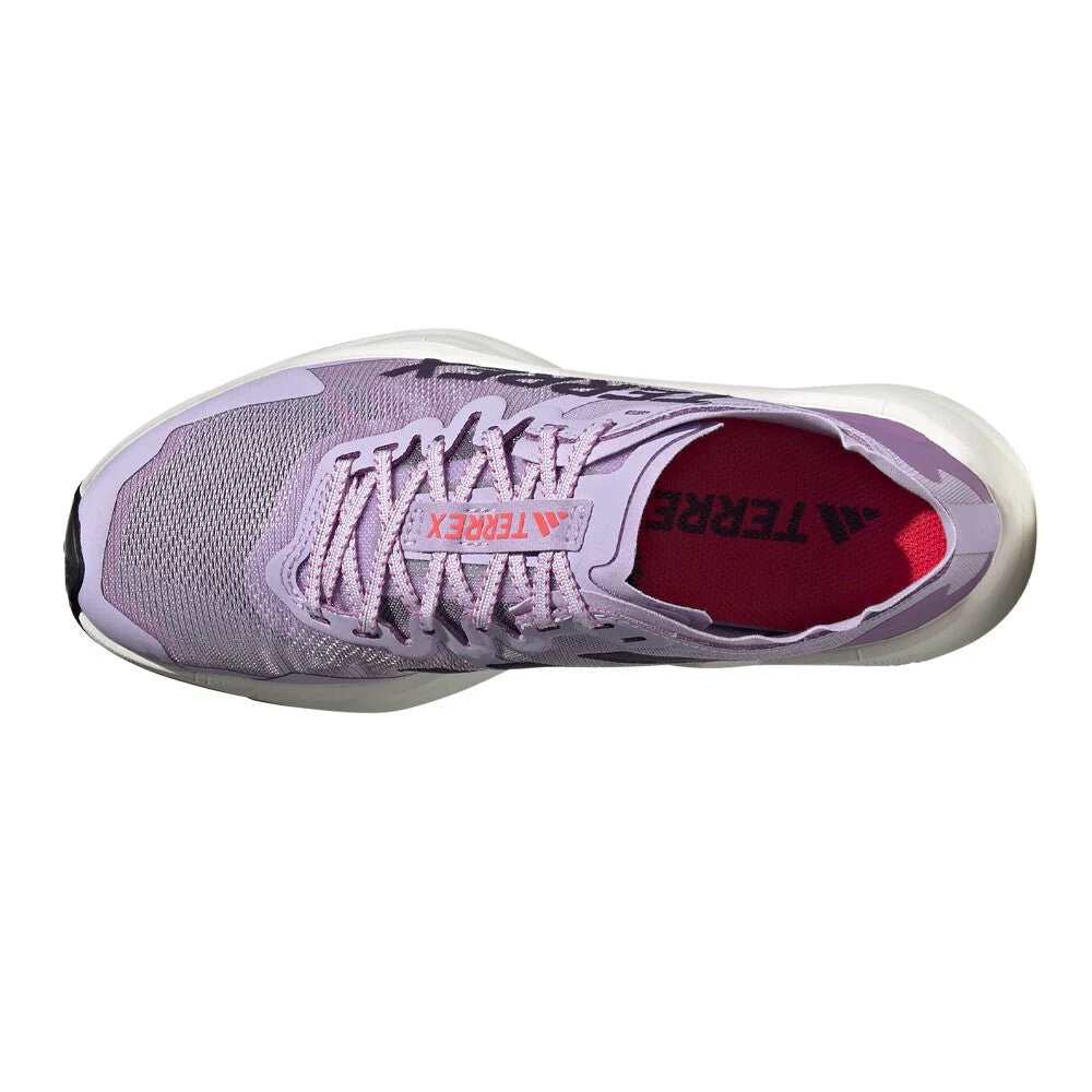 Adidas Women's Terrex Agravic Speed - Powder Plum / Aurora Plum / Lucid Red - Image 4