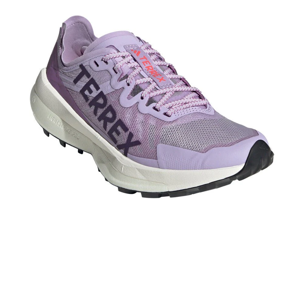 Adidas Women's Terrex Agravic Speed - Powder Plum / Aurora Plum / Lucid Red - Image 5