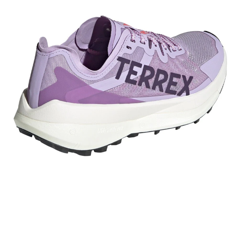 Adidas Women's Terrex Agravic Speed - Powder Plum / Aurora Plum / Lucid Red - Image 6