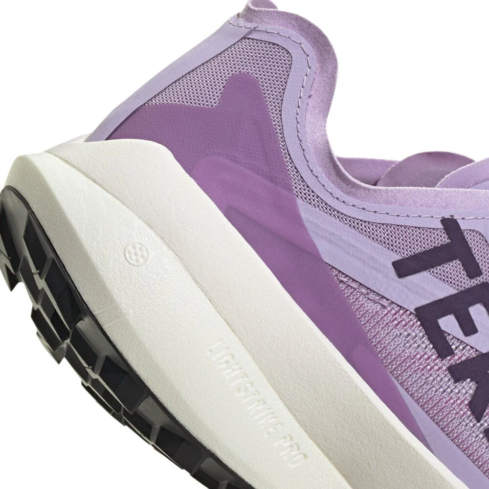 Adidas Women's Terrex Agravic Speed - Powder Plum / Aurora Plum / Lucid Red - Image 7