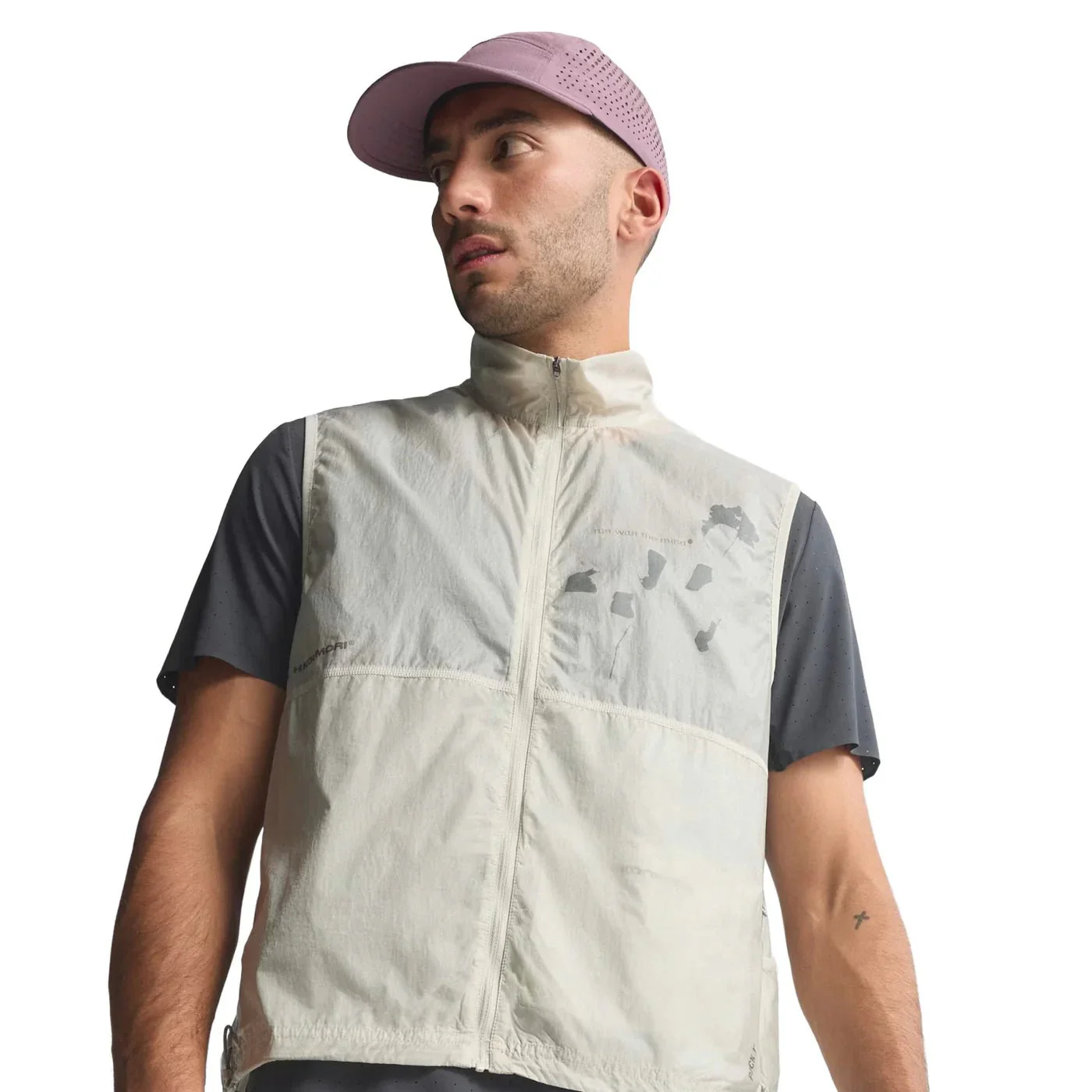 Adizero Adi365 H.Koumori Running Vest - Putty Grey