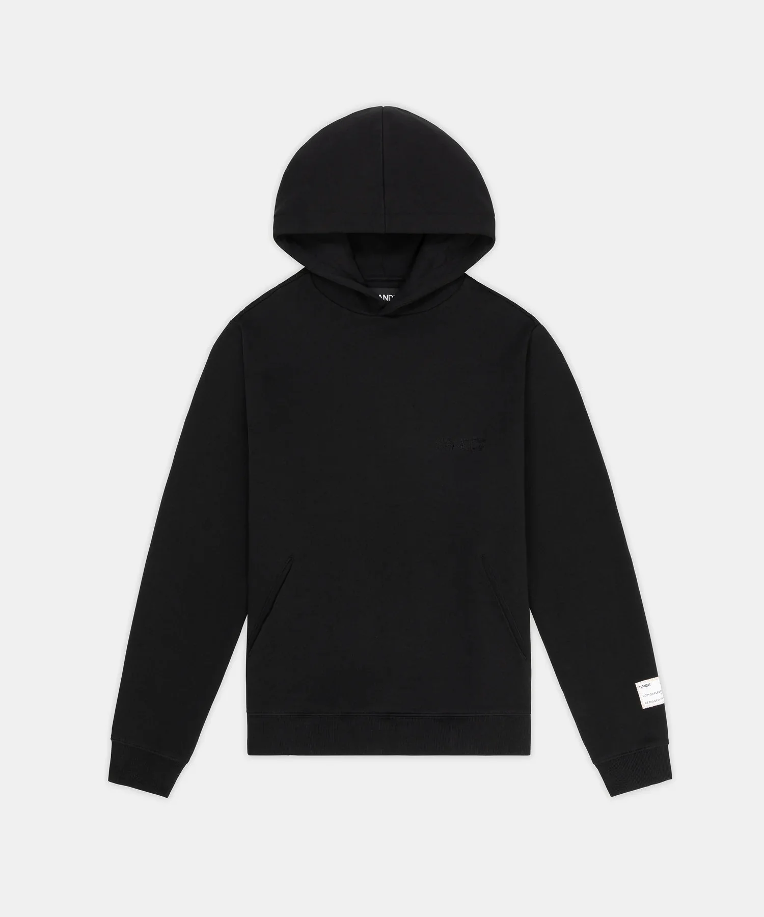 Bandit Melted Bandit Embroidered Hoodie - Black