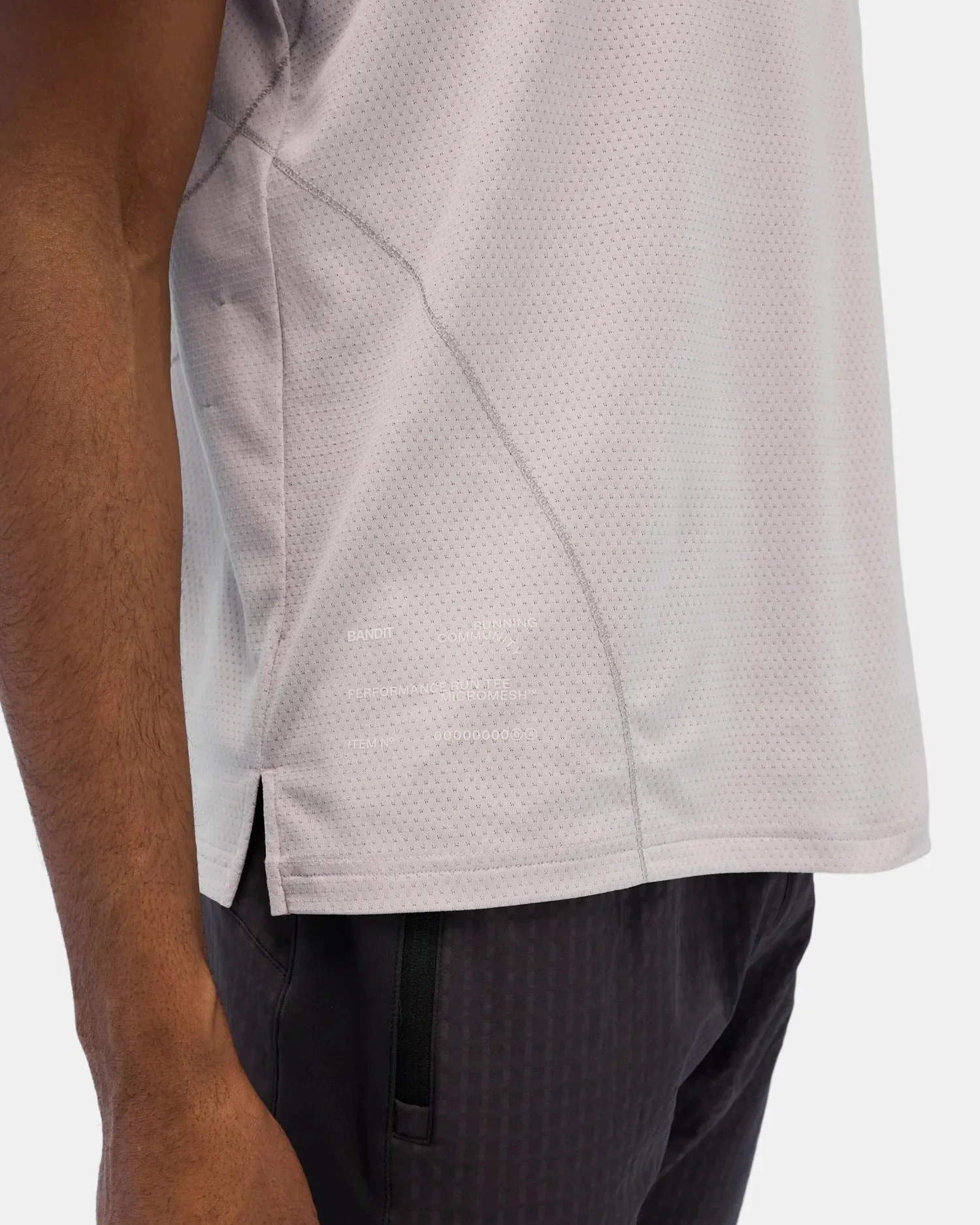 Bandit Men's Micromesh™ Reflecto Stitch™ Run Tee - Ash - Image 4