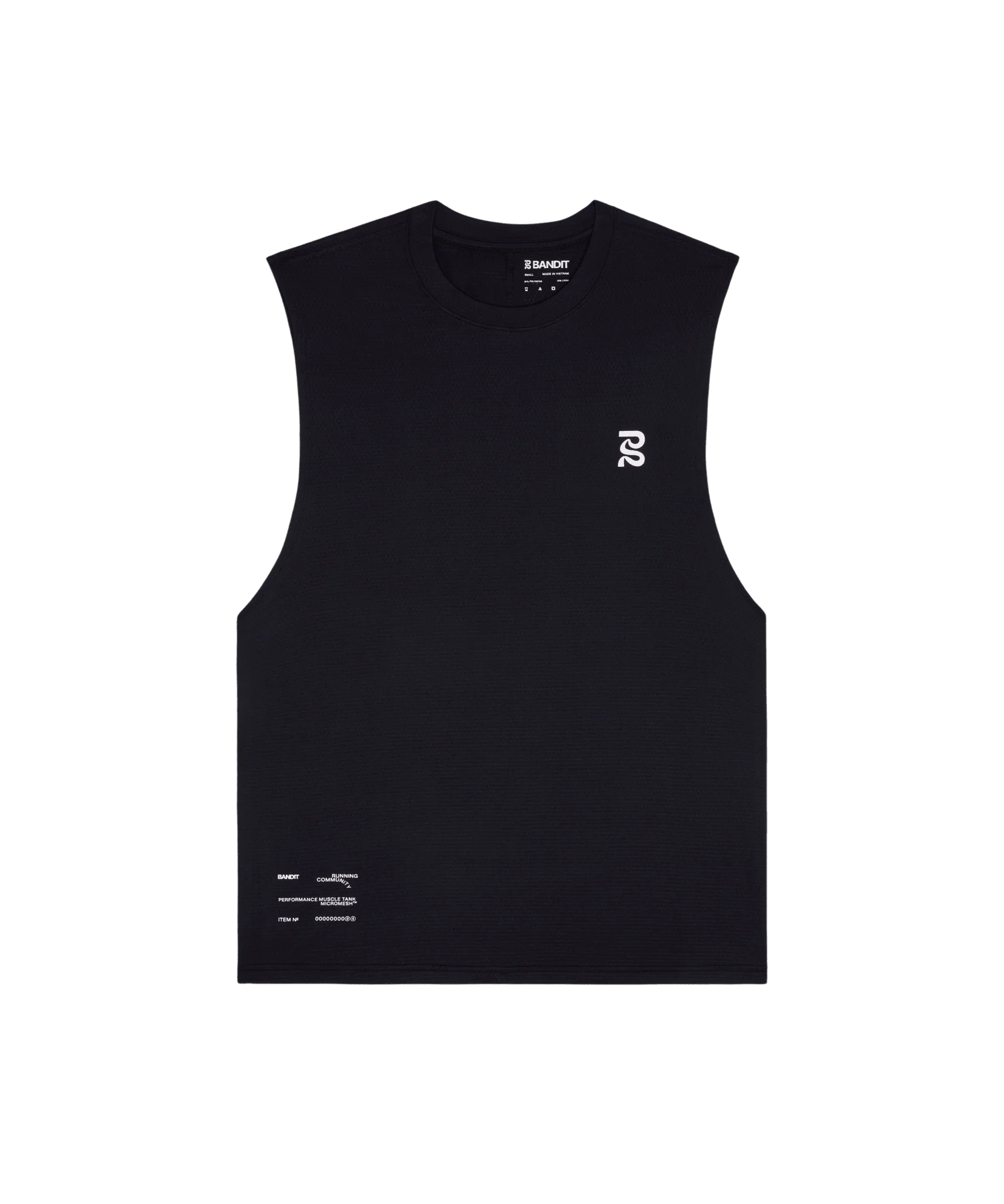 Bandit Men's Micromesh™ Run Tank – Black
