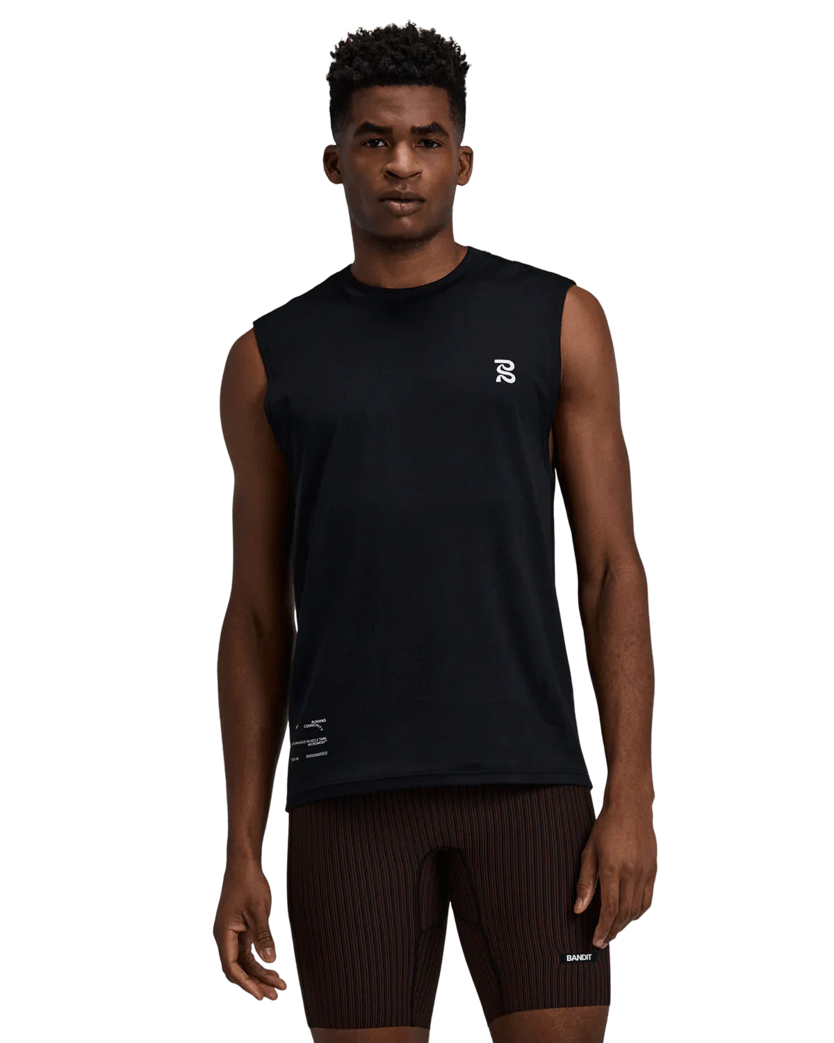 Bandit Men's Micromesh™ Run Tank – Black - Image 2