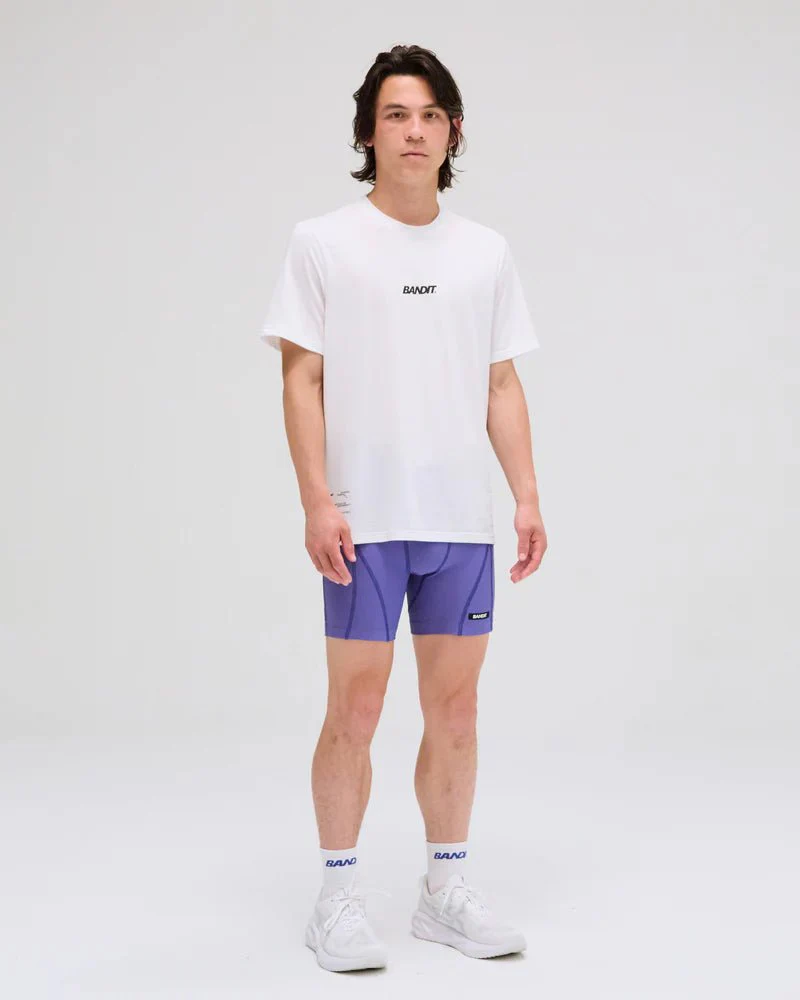 Bandit Men's Micromesh™ Run Tee - White - Image 4