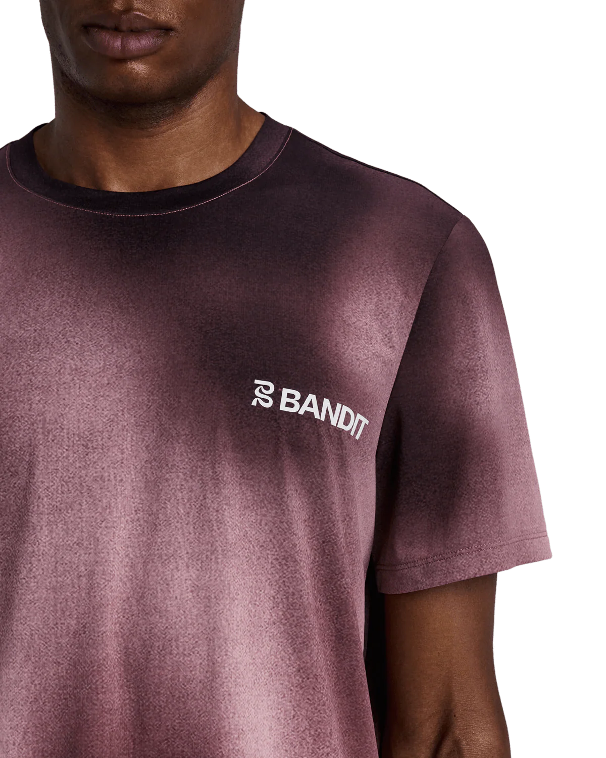 Bandit Men's Specter™ Performance Tee – Flow State Mahogany Multi - Image 5