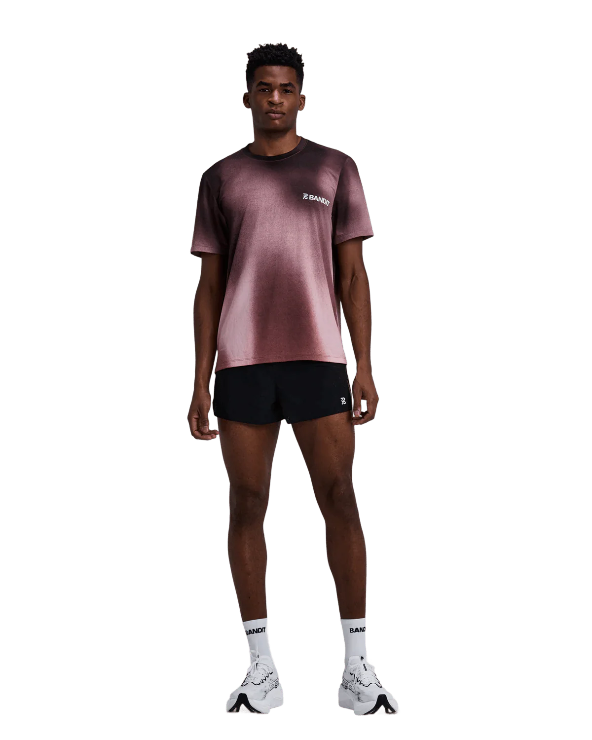 Bandit Men's Specter™ Performance Tee – Flow State Mahogany Multi - Image 8