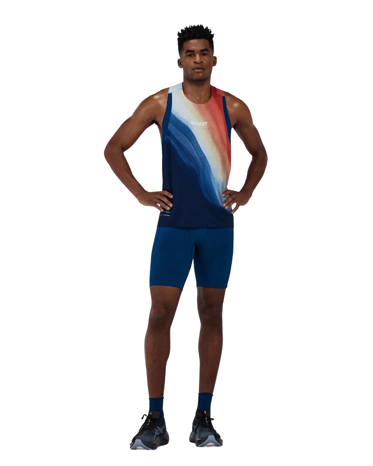Bandit Men's Specter™ Race Singlet - Thermal Field Rusted Apricot - Image 6