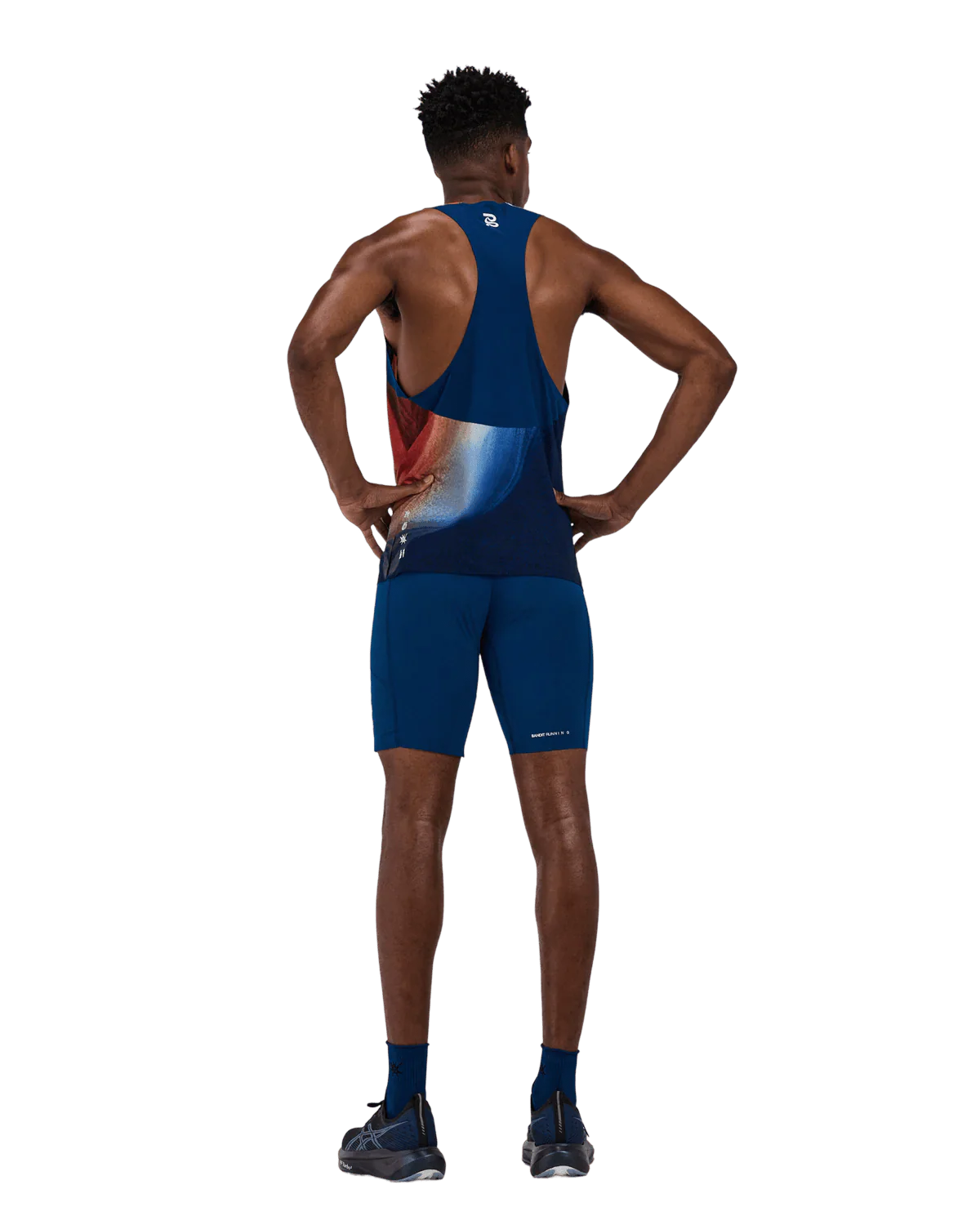 Bandit Men's Specter™ Race Singlet - Thermal Field Rusted Apricot - Image 7