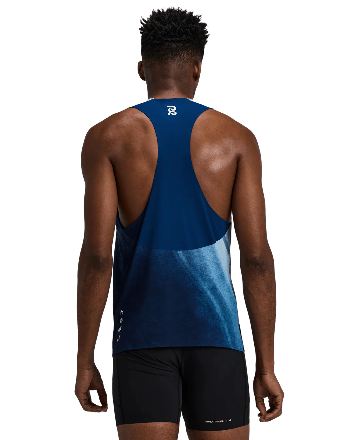 Bandit Men's Specter™ Race Singlet - Undertow Ink Blue - Image 4