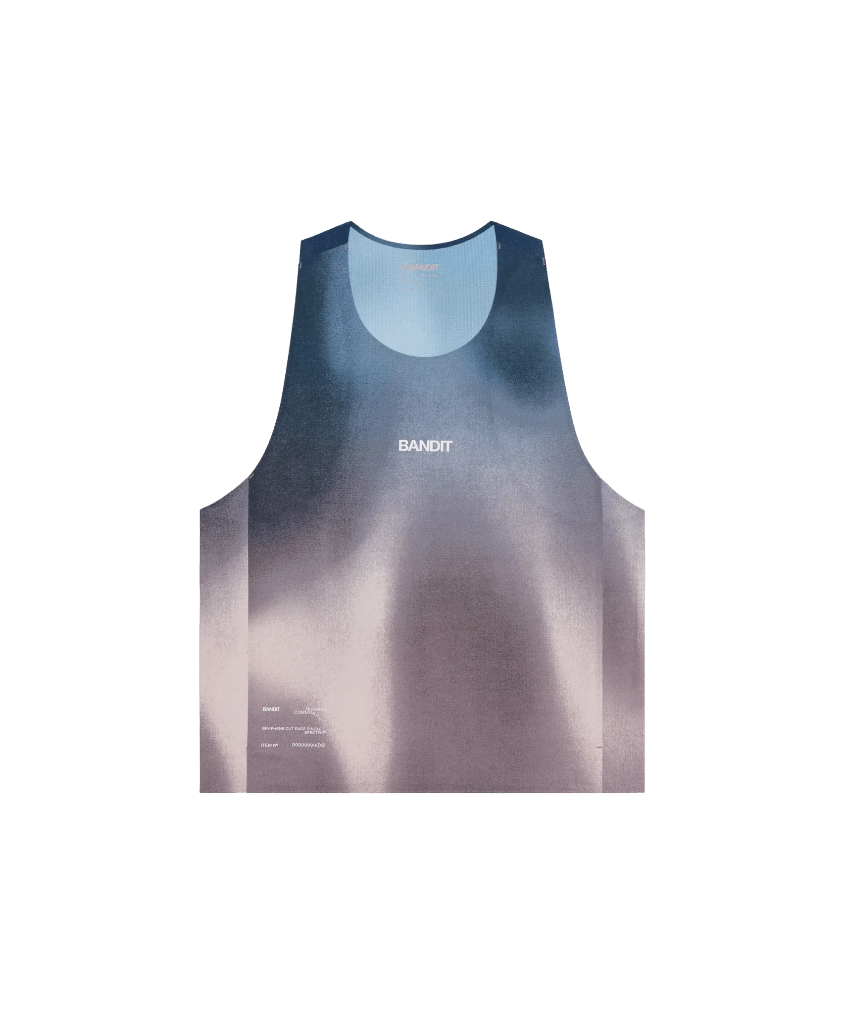 Bandit Men's Specter™ Shorty Race Singlet - Flow State Aegean Multi