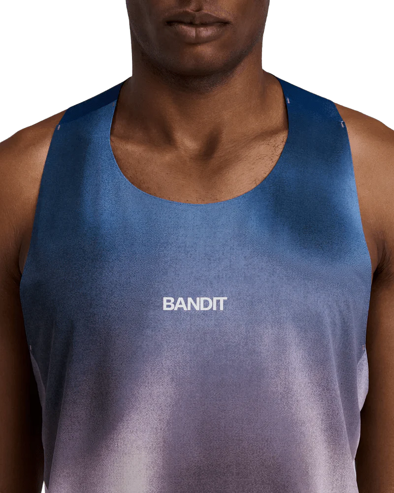 Bandit Men's Specter™ Shorty Race Singlet - Flow State Aegean Multi - Image 4