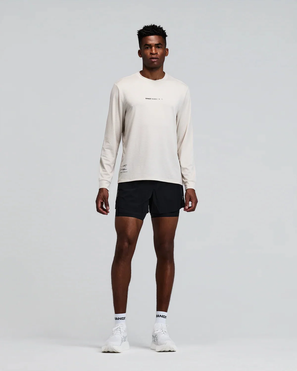 Bandit Men's Vento™ 2-In-1 Run Short - Black - Image 4