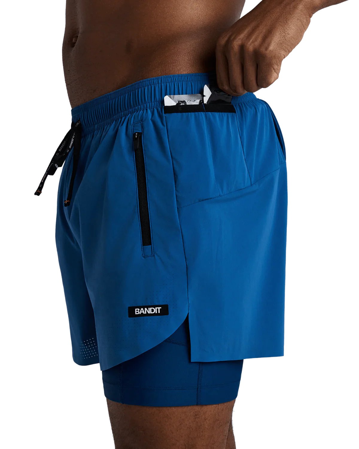 Bandit Men's Vento™ Next Gen 2-In-1 Run Short - Aegean - Image 4