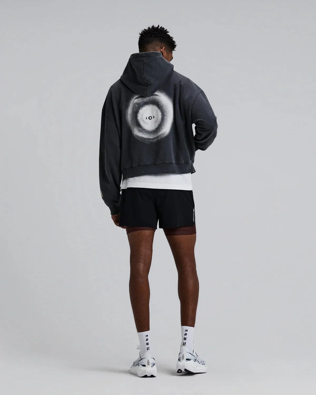 Bandit Men's Vento™ Next Gen 2-In-1 Run Short - Black / Cacao - Image 5