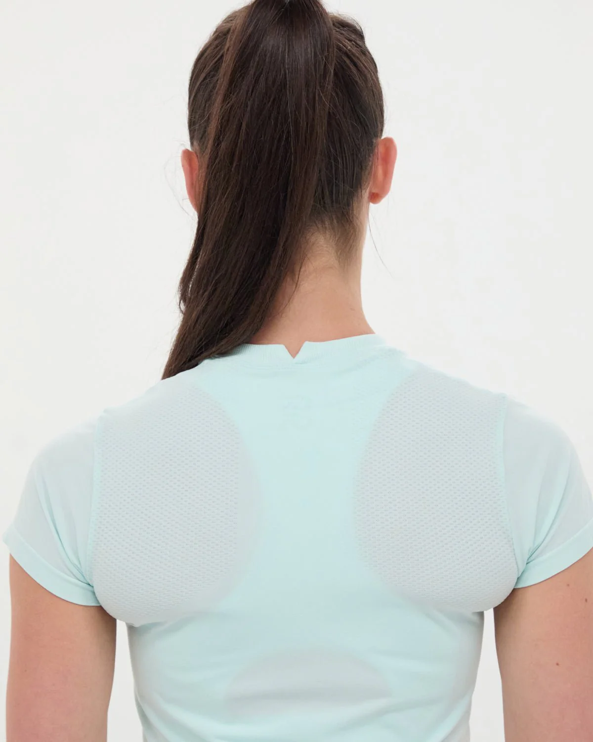 Bandit Mercury Seamless™ Women's Crop Tee - Minty Blue - Image 3