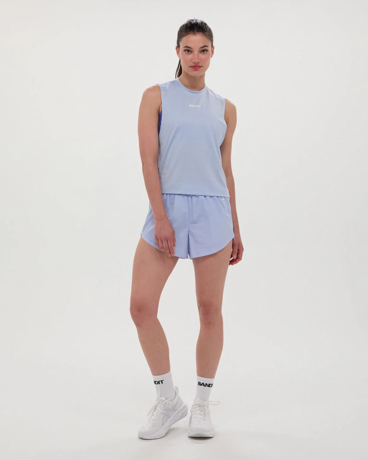Bandit Micromesh™ Women's Run Tank - Breeze Blue - Image 3
