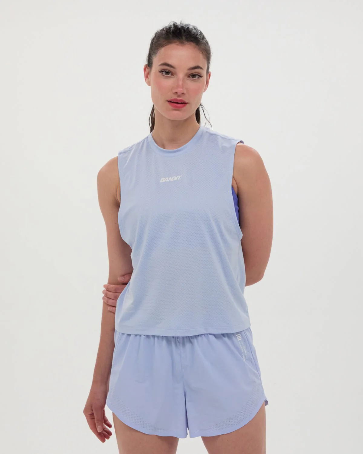 Bandit Micromesh™ Women's Run Tank - Breeze Blue - Image 5