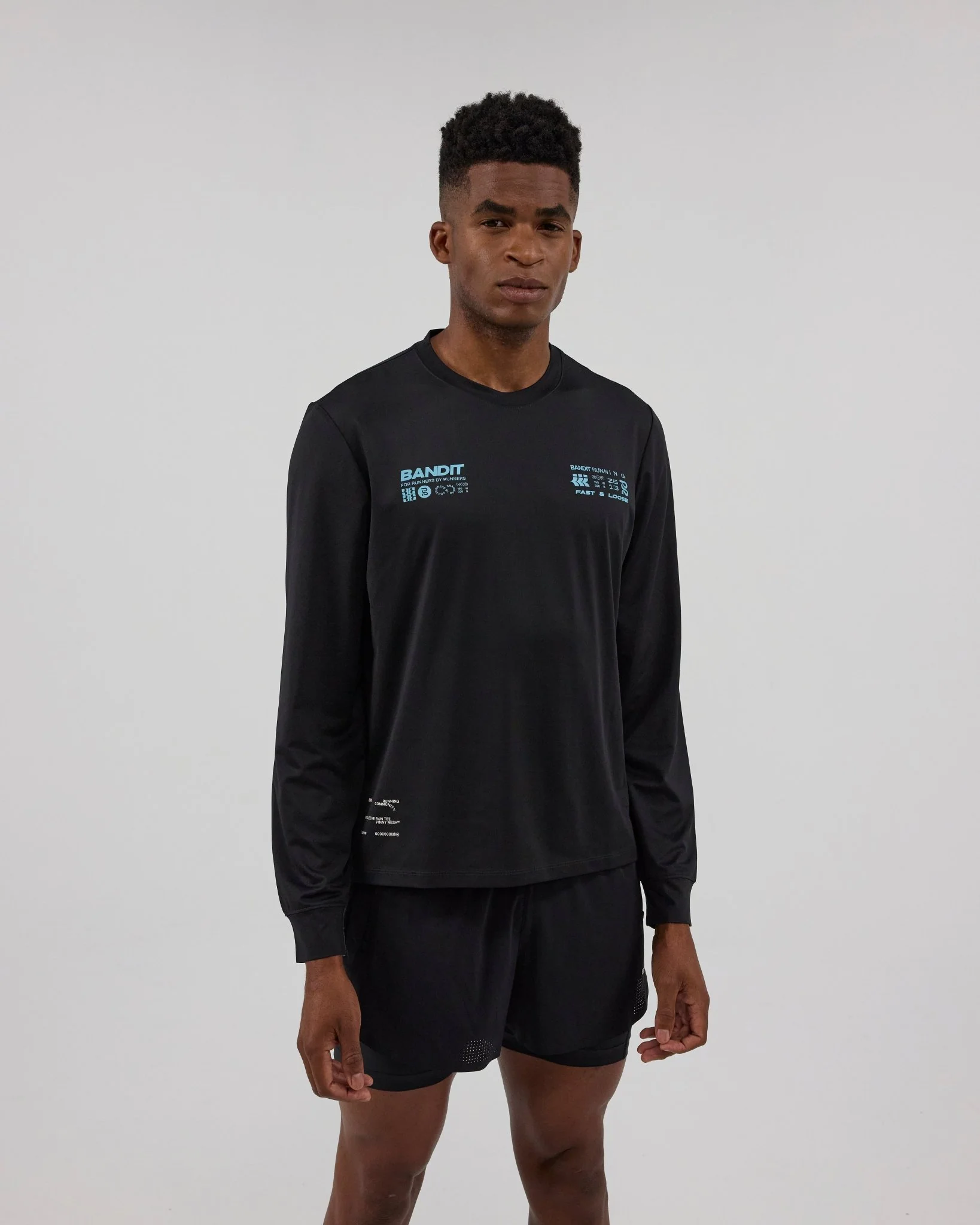 Bandit NanoMesh™ Infographic Long Sleeve - Black - Image 5