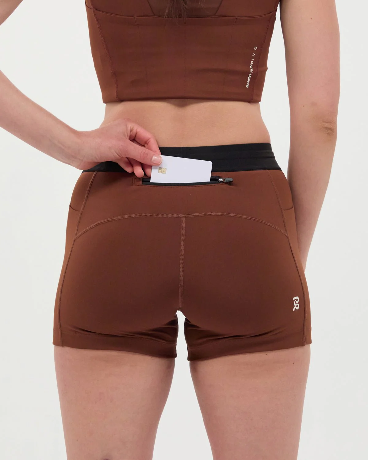 Bandit  Stamina™ 3" Women's Compression Shorts - Coffee Bean - Image 4