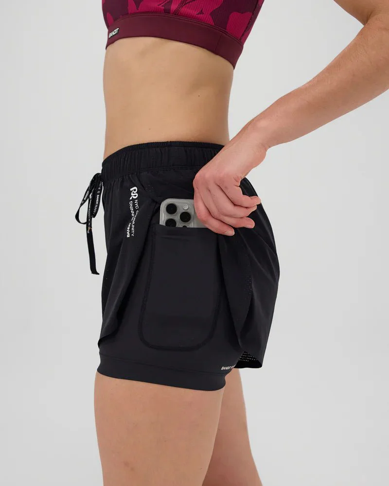 Bandit Women's Vento™ Dua Short - Black - Image 2
