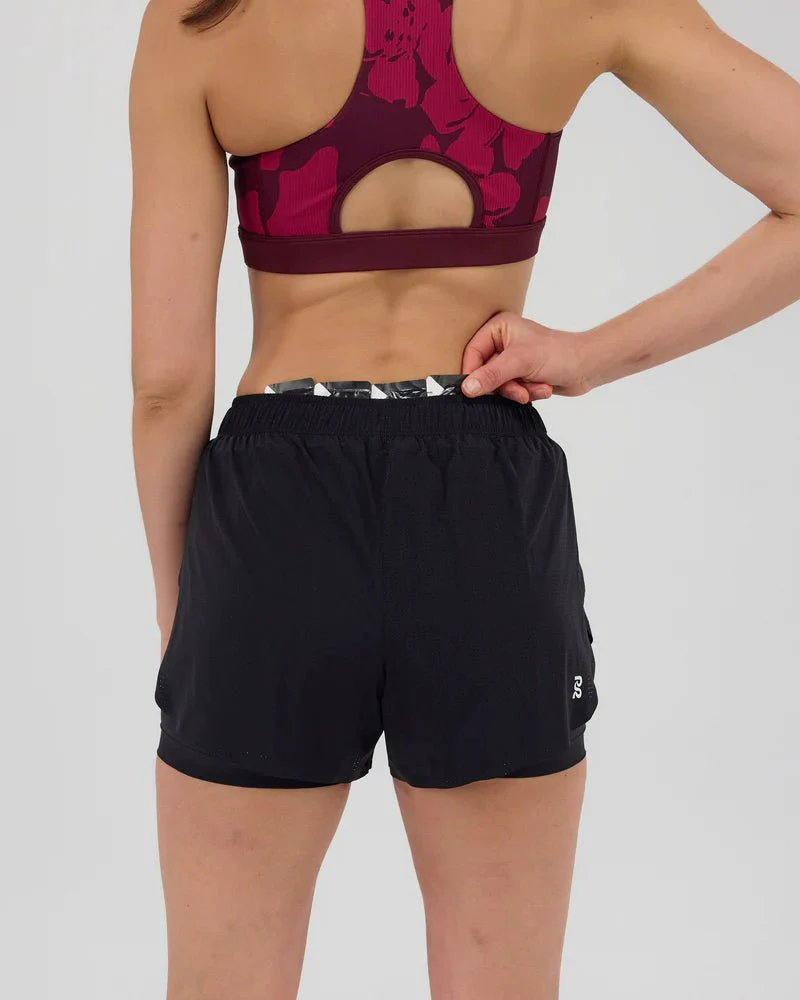 Bandit Women's Vento™ Dua Short - Black - Image 3