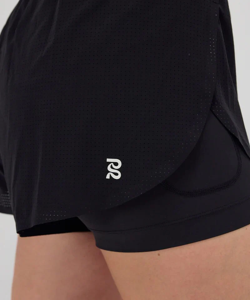 Bandit Women's Vento™ Dua Short - Black - Image 4
