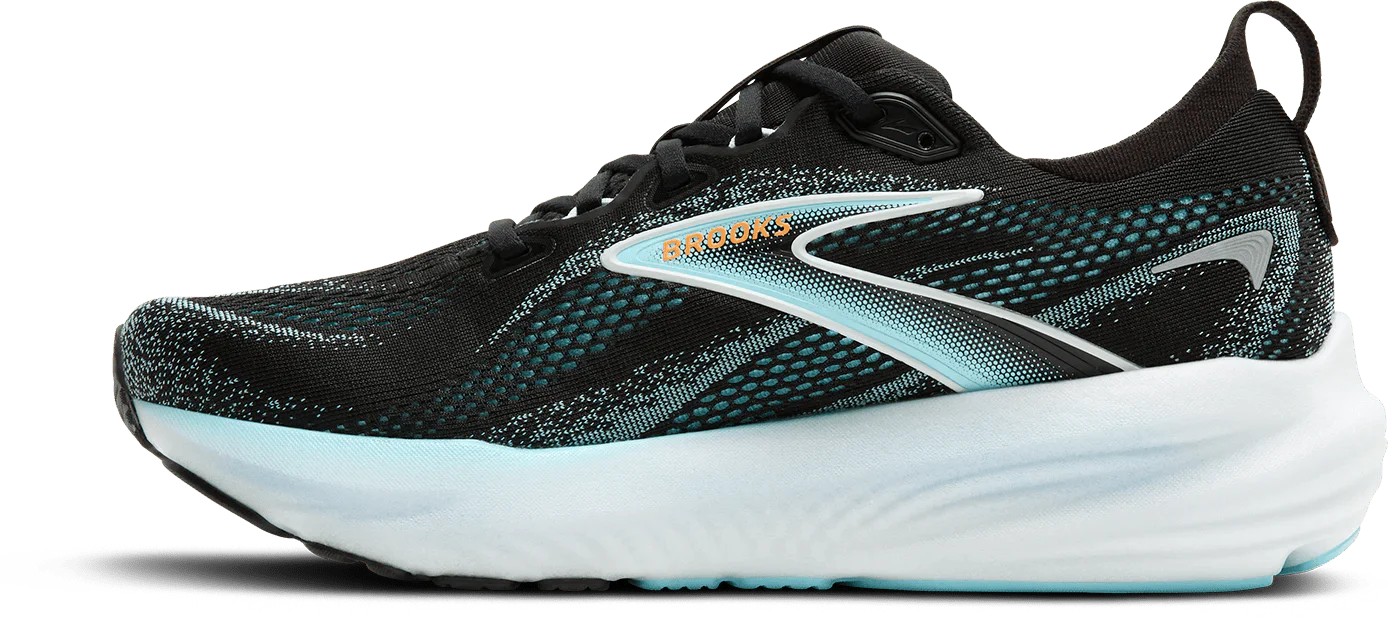 Brooks Men's Glycerin 22 - Black/Atomizer/Blazing Orange - Image 5