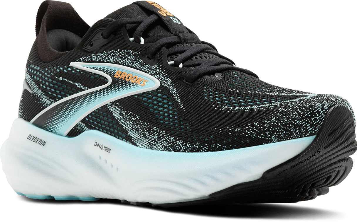 Brooks Men's Glycerin 22 - Black/Atomizer/Blazing Orange - Image 7