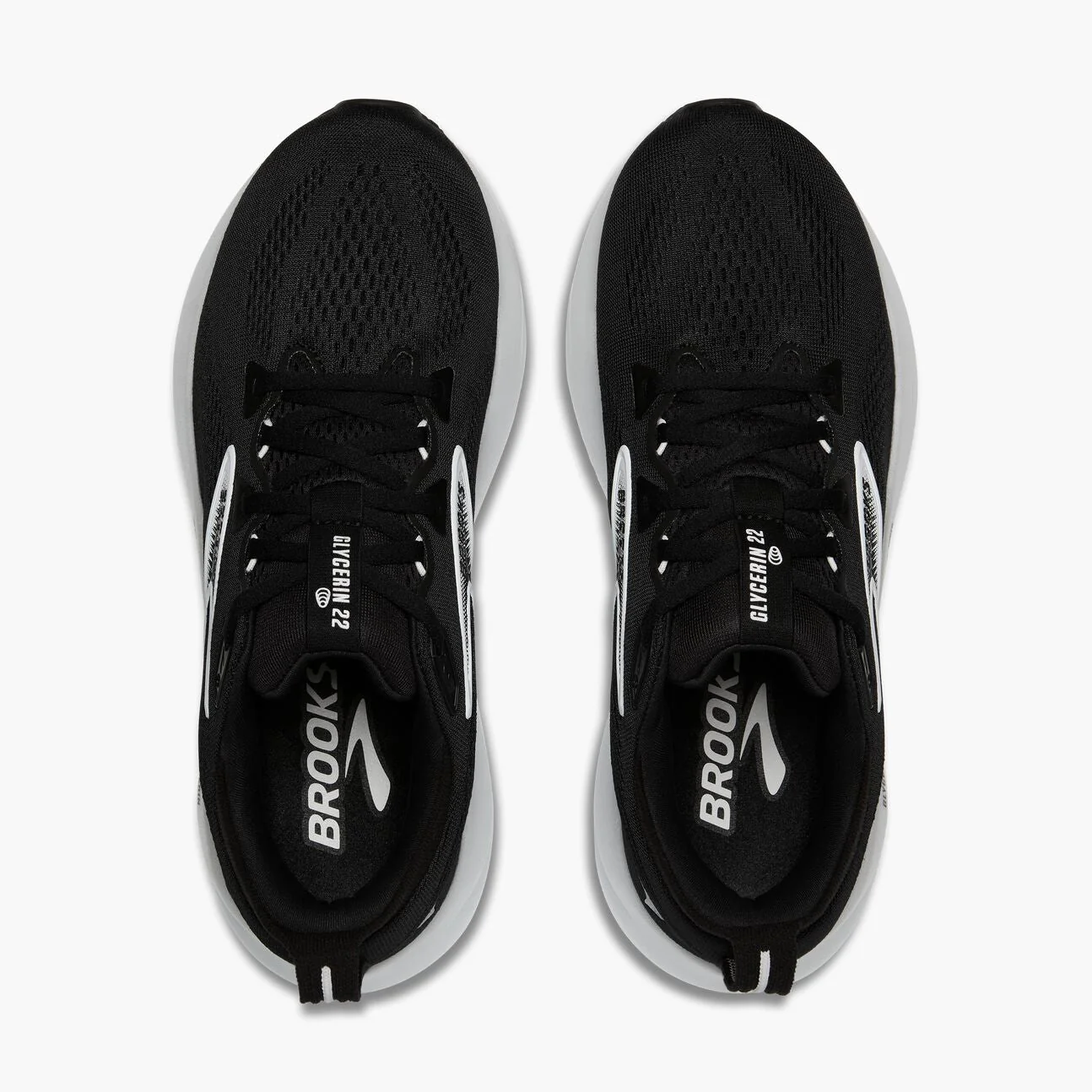 Brooks Men's Glycerin 22 - Black / Grey / White - Image 4