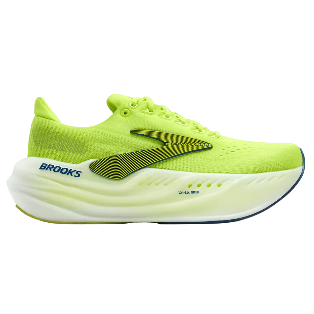 Brooks Men's Glycerin Max | Lime / Navy Peony / White