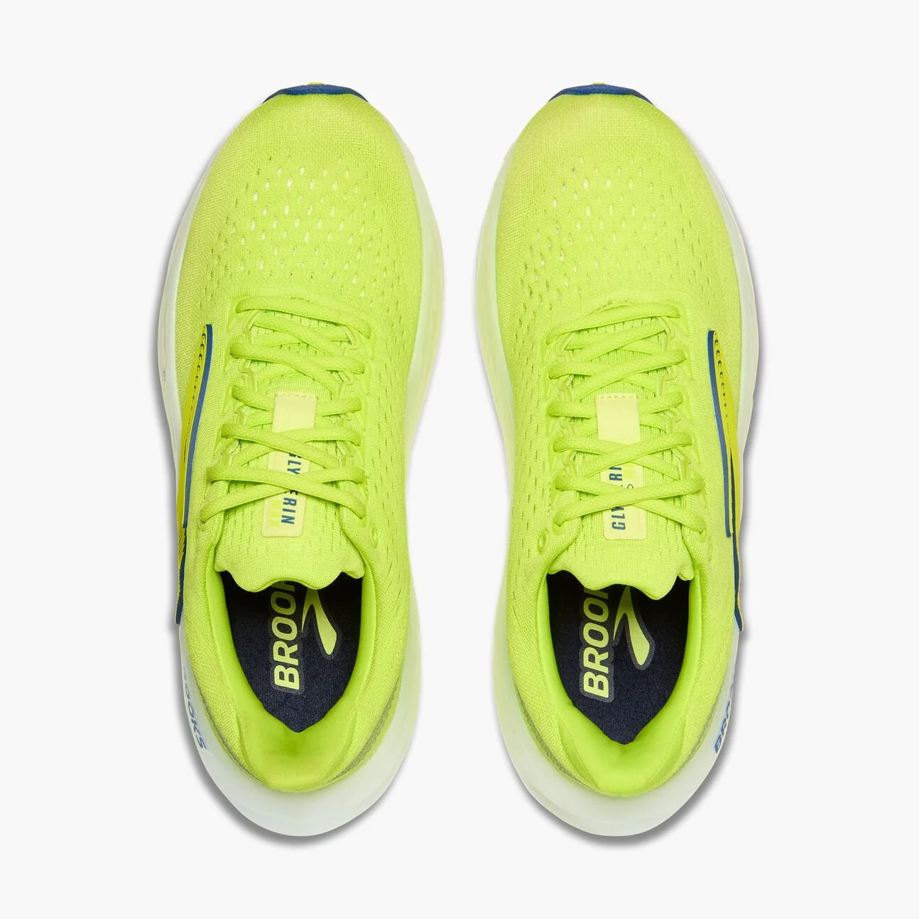 Brooks Men's Glycerin Max | Lime / Navy Peony / White - Image 3