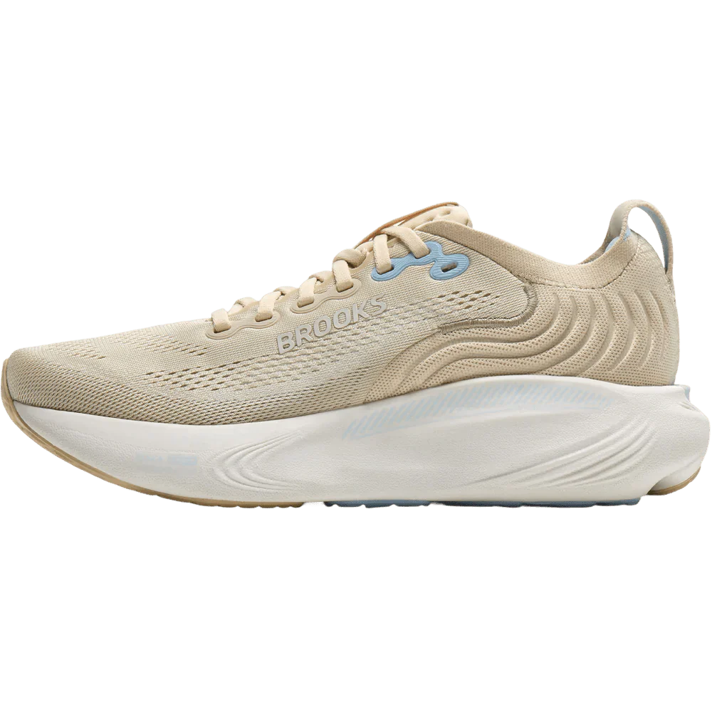 Brooks Women's Adrenaline GTS 25 - Sand / Coconut / Skyway - Image 2