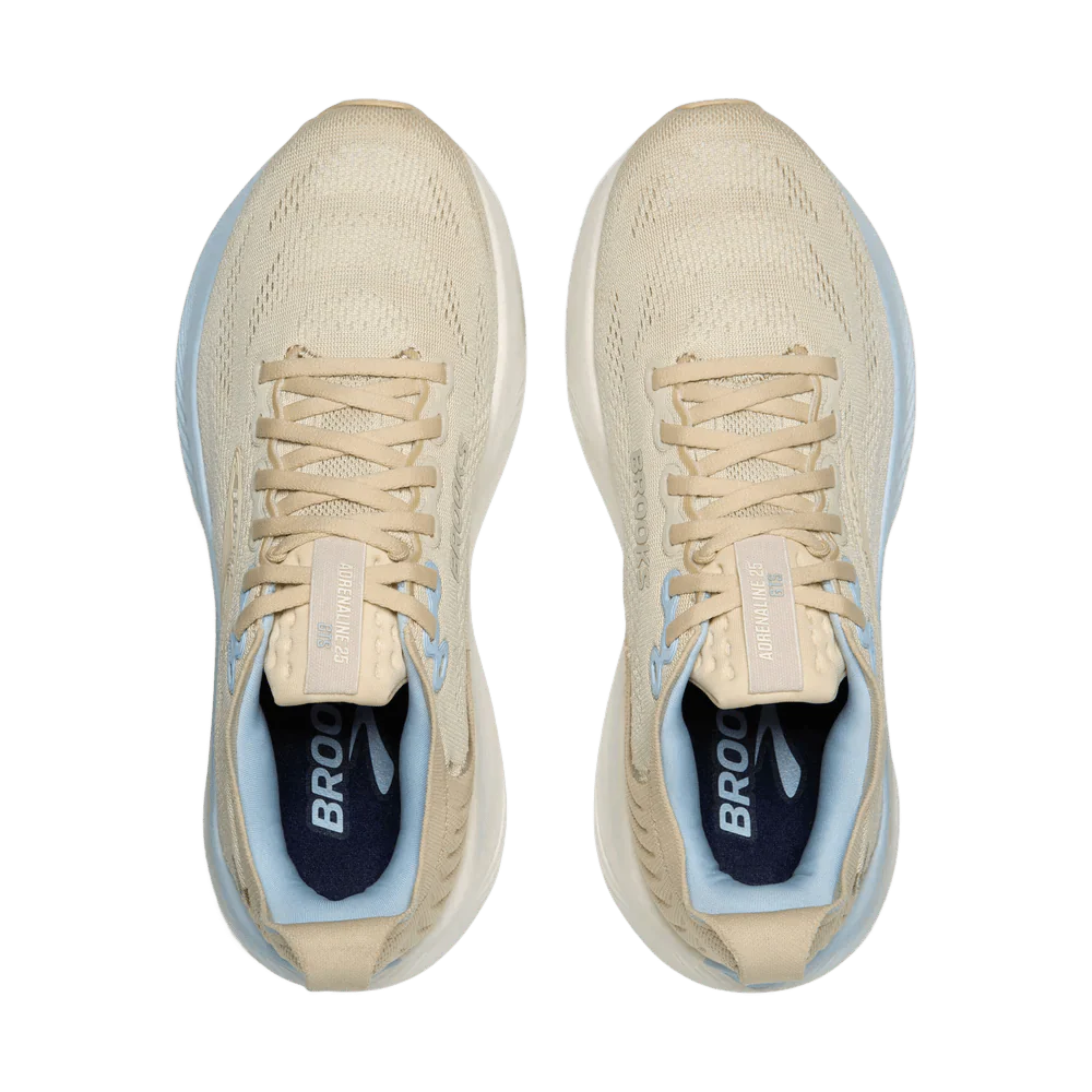 Brooks Women's Adrenaline GTS 25 - Sand / Coconut / Skyway - Image 3
