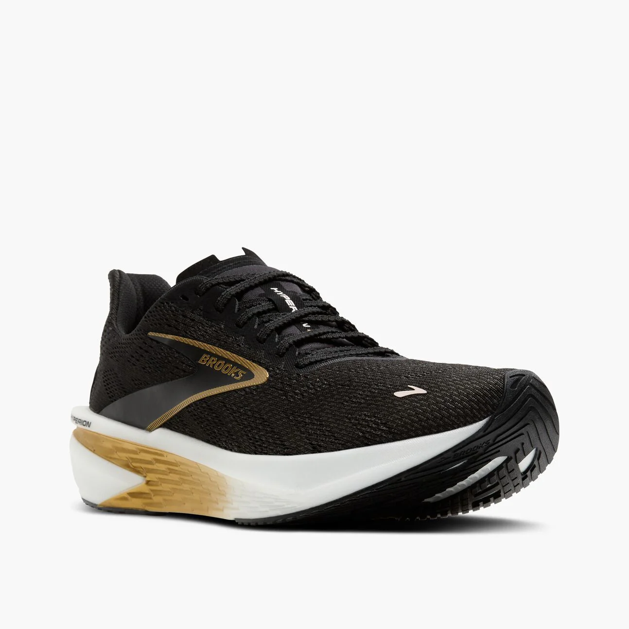 Brooks Women's Hyperion 2 – Black / Gold / Pink - Image 4